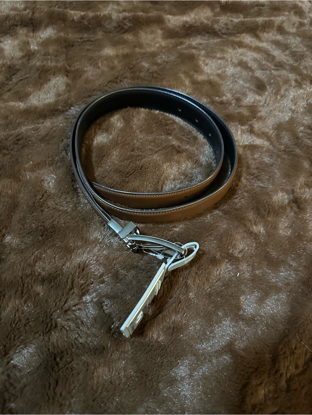 Perry Ellis Portfolio Reversible Belt